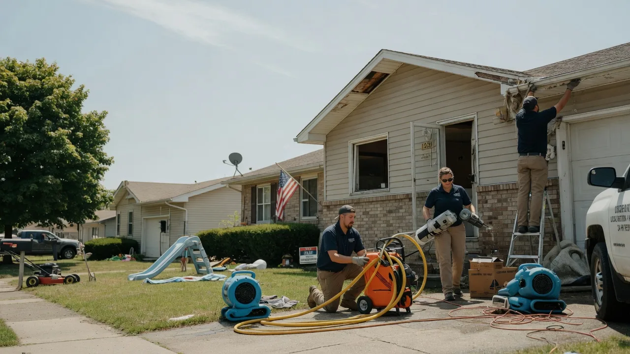 Water Damage Restoration in Bunker Hill, KS near me
